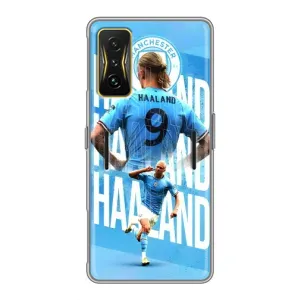 Чехлы с футболистом Ерлинг Холанд для Xiaomi POCO F4 GT (AlphaPrint) (Erling Haaland)