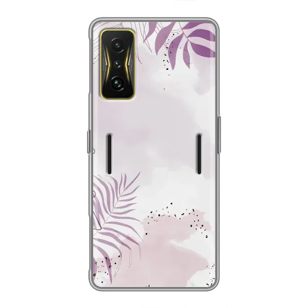 Чохол з принтом «Фіолетове листя» для Xiaomi POCO F4 GT Чохол з принтом «Фіолетове листя» для Xiaomi POCO F4 GT