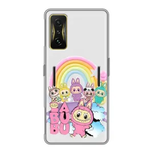 Чохол з Лабубу на Xiaomi POCO F4 GT (Фон Лабубу)