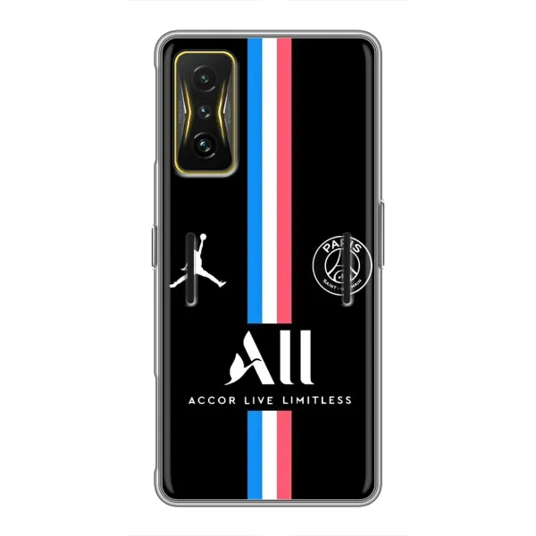 Чохол з принтом «футболка ПСЖ» для Xiaomi POCO F4 GT Чохол з принтом «футболка ПСЖ» для Xiaomi POCO F4 GT