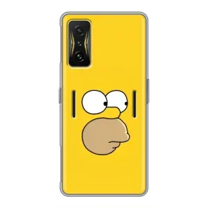 Чехол с Симпсонами для Xiaomi POCO F4 GT (VPrint) (Гомер)