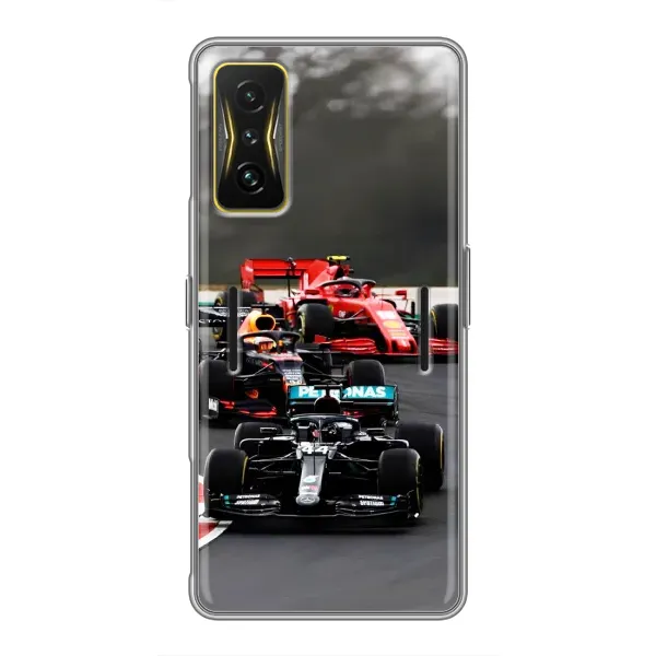 Чехол с принтом «Гонка Формула 1» для Xiaomi POCO F4 GT Чехол с принтом «Гонка Формула 1» для Xiaomi POCO F4 GT