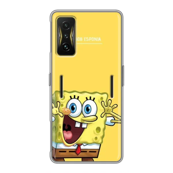 Чохол з принтом «Губка Боб» для Xiaomi POCO F4 GT Чохол з принтом «Губка Боб» для Xiaomi POCO F4 GT
