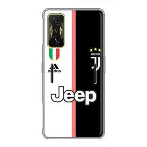Чехлы для Xiaomi POCO F4 GT (VPrint) - Футбольные клубы (Juventus)