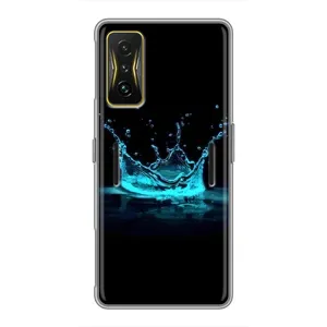 Чехол с Короной Поко Ф4 GT - (AlphaPrint) (Капля короны)