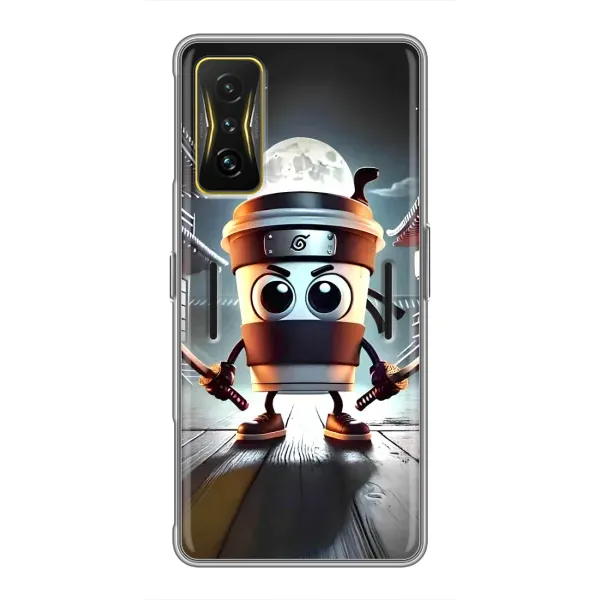 Чехол с принтом «Капучино асасино» для Xiaomi POCO F4 GT Чехол с принтом «Капучино асасино» для Xiaomi POCO F4 GT
