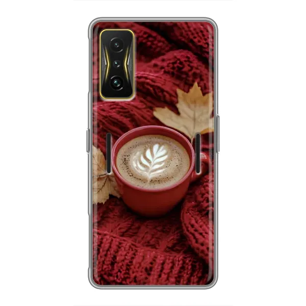 Чехол с принтом «Кофе на пледе» для Xiaomi POCO F4 GT