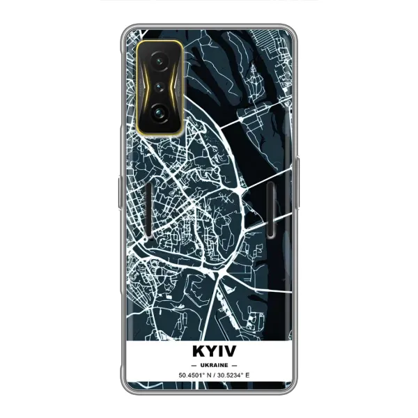 Чехол с принтом «Киев» для Xiaomi POCO F4 GT