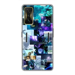 Чехлы с фильма АВАТАР для Xiaomi POCO F4 GT (AlphaPrint) (коллаж Аватар)