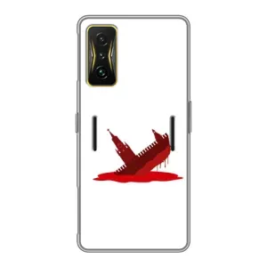 Чехол с принтом (Русский корабль...) для Поко Ф4 GT (AlphaPrint) (Кремлевский Корабль)