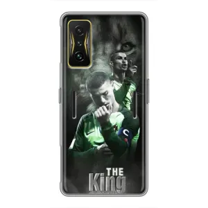 Чехол Криштиану Роналду для Xiaomi POCO F4 GT (AlphaPrint) (Криштиано Лев)