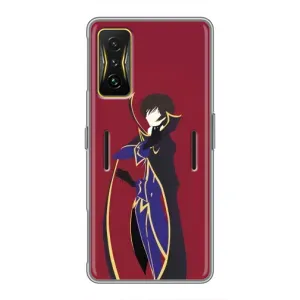 Чехлы Персонажи Аниме Наруто для Xiaomi POCO F4 GT (AlphaPrint) (Лелуш Ламперуж)