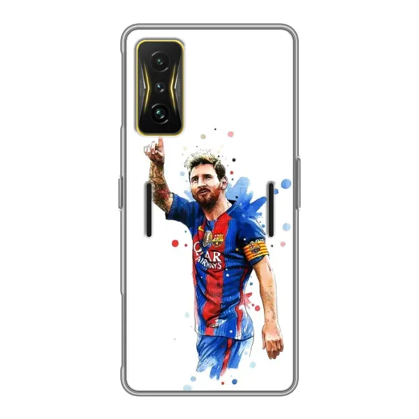 Чехол с принтом «Лео Месси» для Xiaomi POCO F4 GT Чехол с принтом «Лео Месси» для Xiaomi POCO F4 GT