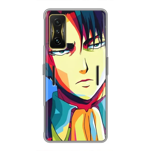 Чехол с принтом «Леви Аккерман» для Xiaomi POCO F4 GT