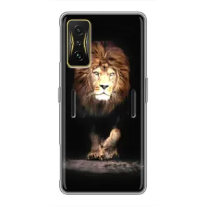 Чехол со Львом для Xiaomi POCO F4 GT (VPrint) (Лев)