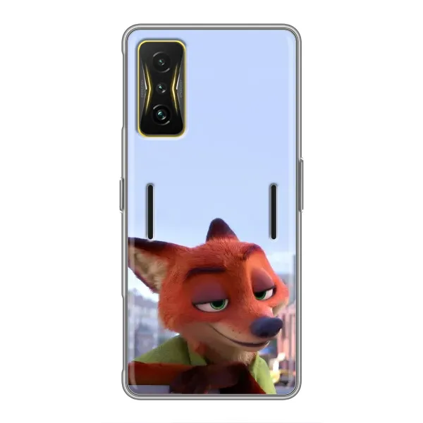 Чехол с принтом «Лис Ник» для Xiaomi POCO F4 GT Чехол с принтом «Лис Ник» для Xiaomi POCO F4 GT