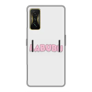 Чохол з Лабубу на Xiaomi POCO F4 GT (Лого Лабубу)