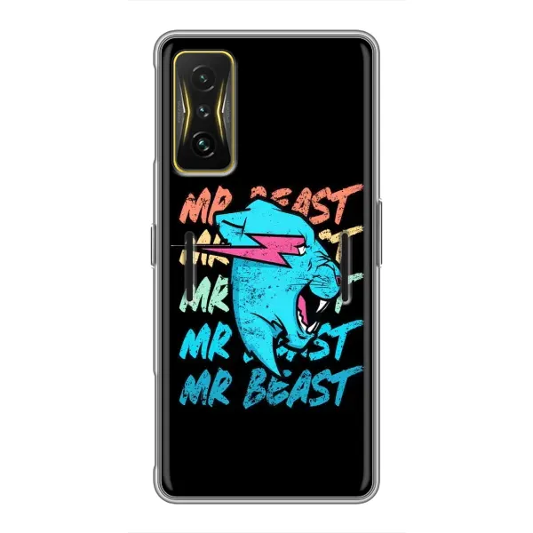 Чехол с принтом «logo Mr beast» для Xiaomi POCO F4 GT