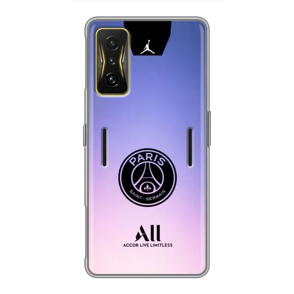 Чохол з принтом «лого PSG» для Xiaomi POCO F4 GT Чохол з принтом «лого PSG» для Xiaomi POCO F4 GT