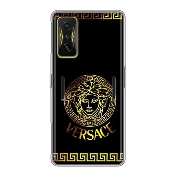 Чехол с принтом «Logo Versace» для Xiaomi POCO F4 GT