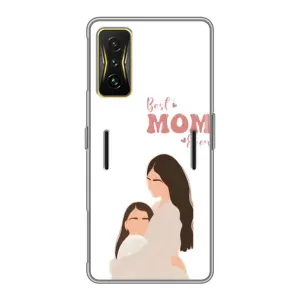 Чехлы для мамы на Xiaomi POCO F4 GT (Мама и дочка)