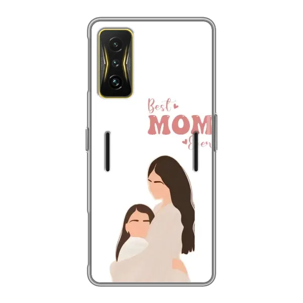Чехол с принтом «Мама и дочка» для Xiaomi POCO F4 GT Чехол с принтом «Мама и дочка» для Xiaomi POCO F4 GT