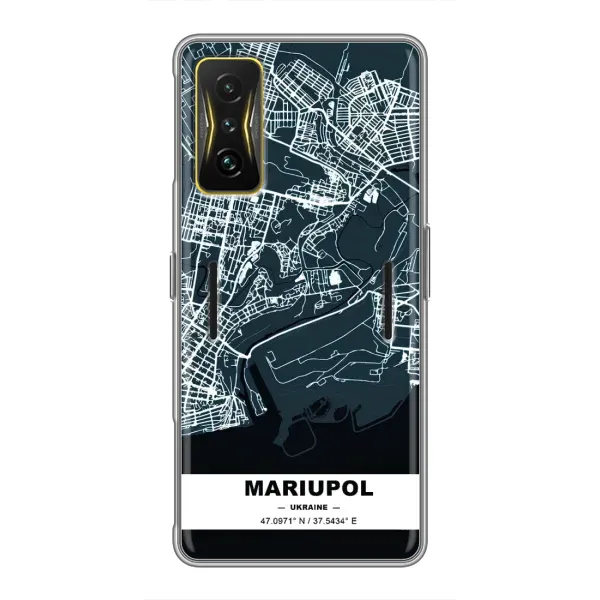 Чехол с принтом «Мариуполь» для Xiaomi POCO F4 GT