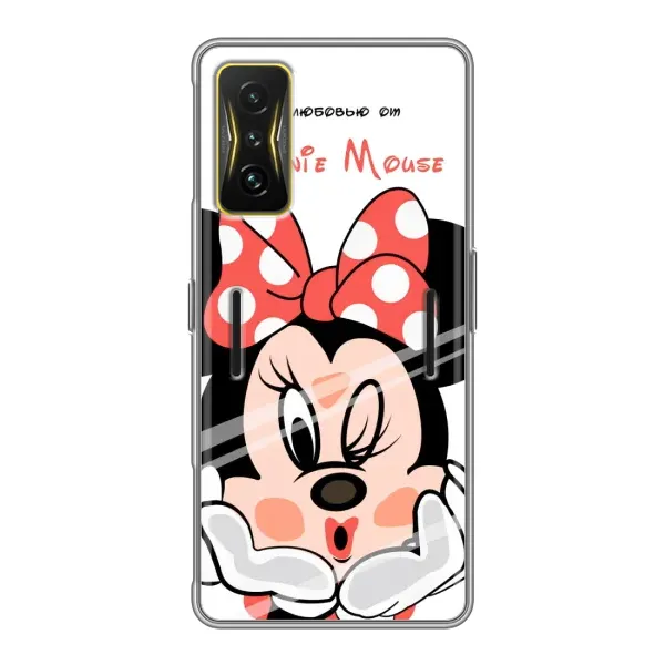 Чохол з принтом «Маус Мінні» для Xiaomi POCO F4 GT Чохол з принтом «Маус Мінні» для Xiaomi POCO F4 GT