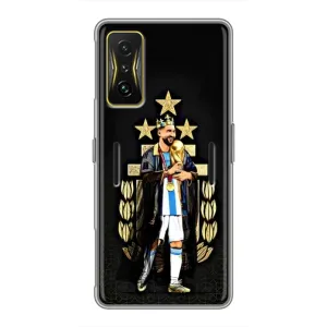 Чохли для Xiaomi POCO F4 GT (Leo чемпіон) (AlphaPrint) (Мессі Король)