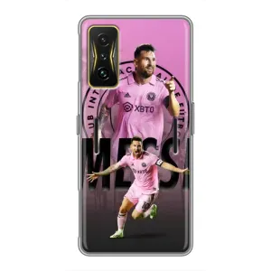 Чехлы для Поко Ф4 GT - Лео Месси Маями (Messi Miami)