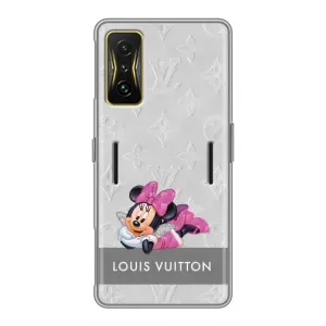 Чехол Disney Mouse Xiaomi POCO F4 GT (PREMIUMPrint) (Мики Маус ЛВ)