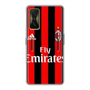Чехлы для Xiaomi POCO F4 GT (VPrint) - Футбольные клубы (Milan)