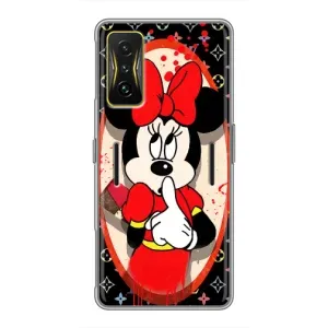Чехол Disney Mouse Xiaomi POCO F4 GT (PREMIUMPrint) (Минни Маус ЛВ)