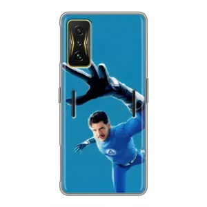 Чехол с принтом Фантастическая четверка для Xiaomi POCO F4 GT (Мистер Фантастик супергерой)