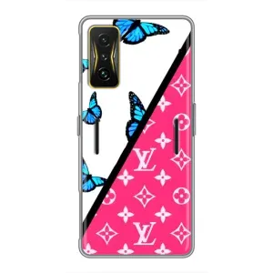 Брендновые Чехлы для Xiaomi POCO F4 GT - (PREMIUMPrint) (Мода LV)