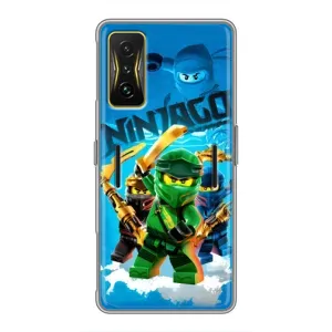 Чехлы с тематикой Киберспорт для Xiaomi POCO F4 GT (VPrint) (Ninjago)