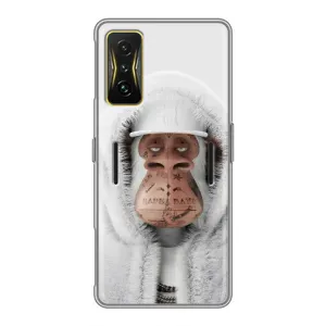 Чехлы с Обезьянами NFT для Xiaomi POCO F4 GT (AlphaPrint) (обезьяна NFT в тату)