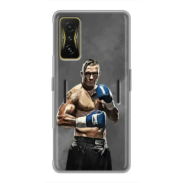 Чехол с принтом «Александр Усик» для Xiaomi POCO F4 GT Чехол с принтом «Александр Усик» для Xiaomi POCO F4 GT