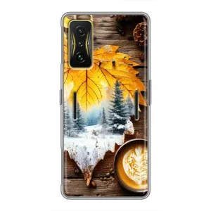 Чохол з унікальним дизайном 'Осінь з кавою' для Xiaomi POCO F4 GT (Осінньо-зимова кава)