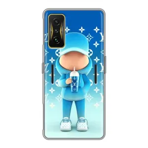 Крутые Чехлы Луи Виттон для Xiaomi POCO F4 GT (AlphaPrint) (Парень LV)