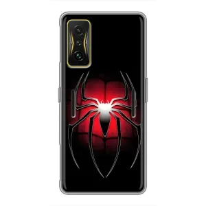 Чохол з людиною павуком для Xiaomi POCO F4 GT - (AlphaPrint) (Паук марвел)