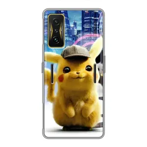 Чохол з Пікачу на Xiaomi POCO F4 GT (Пікачу в місті)