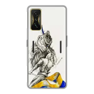 Чехлы Доброго вечора, ми за України для Поко Ф4 GT (AlphaPrint) (Победа)