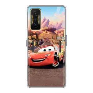 Силиконовый чехол Маквин для Xiaomi POCO F4 GT (Радиаторный Спрингс Маквин)