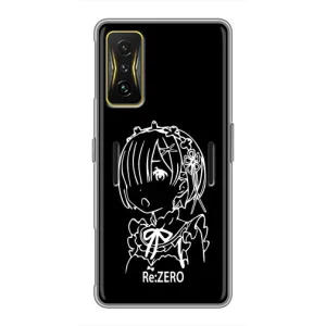 Чехлы Персонажи Аниме Наруто для Xiaomi POCO F4 GT (AlphaPrint) (Re: Zero)