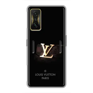 Чохли Луі Вітон для Xiaomi POCO F4 GT (AlphaPrint - LOUIS VUITTON) (ремінець LV)