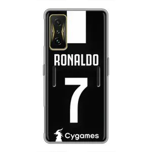 Чехол Криштиану Роналду для Xiaomi POCO F4 GT (AlphaPrint) (RONALDO 7)