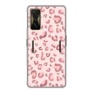 Чохол з розовим принтом для Xiaomi POCO F4 GT (Рожевий леопард)