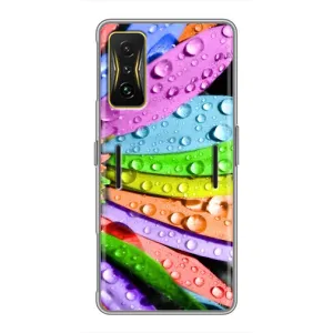 Чехлы (ART) Цветы на Xiaomi POCO F4 GT (VPrint) (Семицветик)