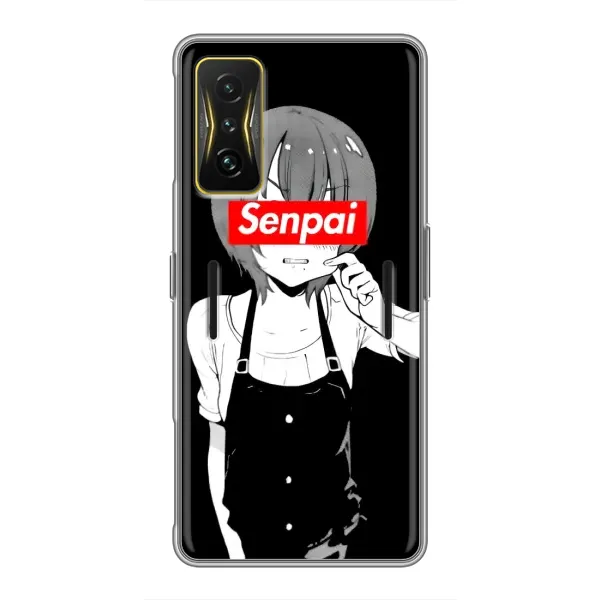 Чехол с принтом «Senpai» для Xiaomi POCO F4 GT